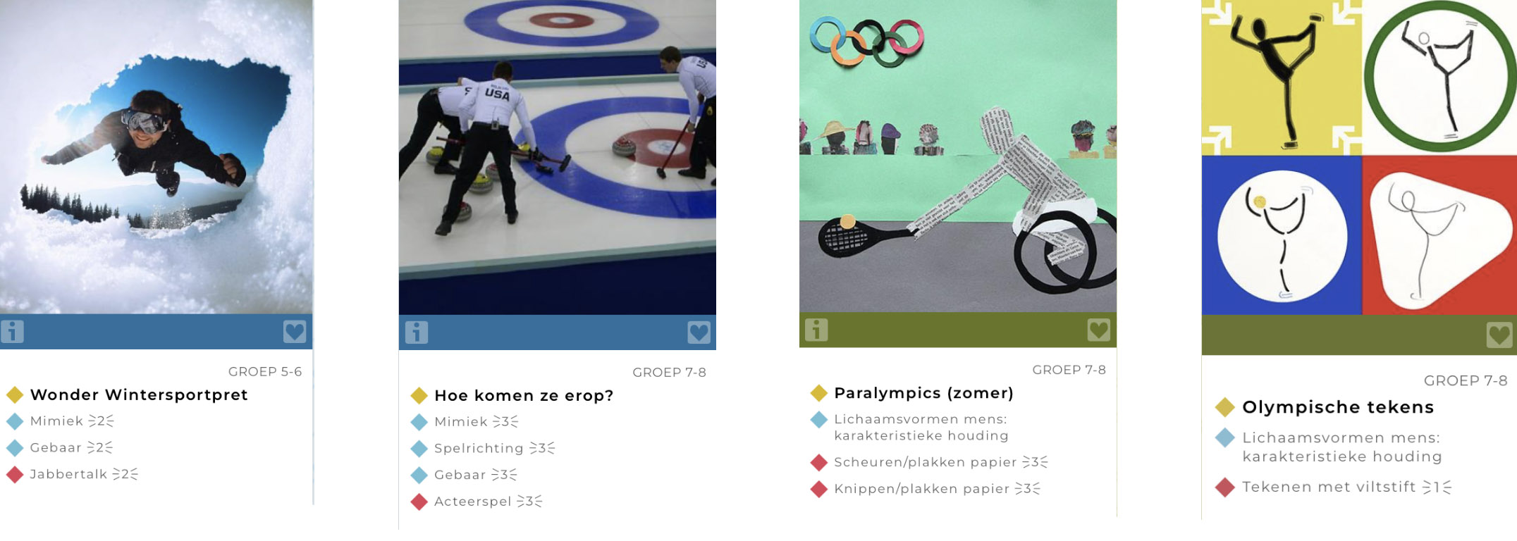 Lessen Olympische Spelen